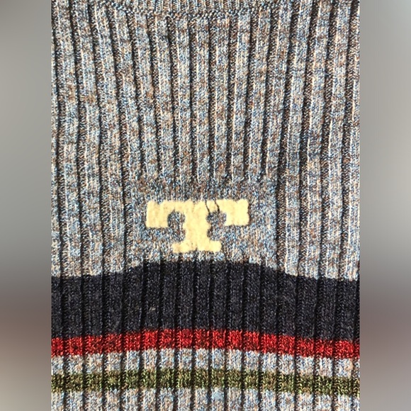 Tory Burch striped turtleneck sweater, size S - Picture 10 of 12